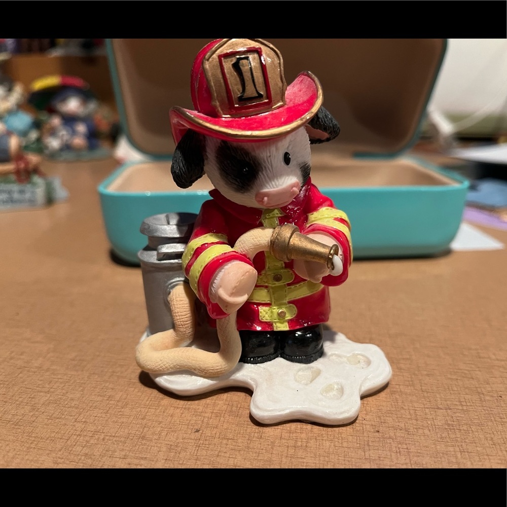 Merry Moo fire cow